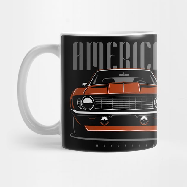 Muscle car by Markaryan